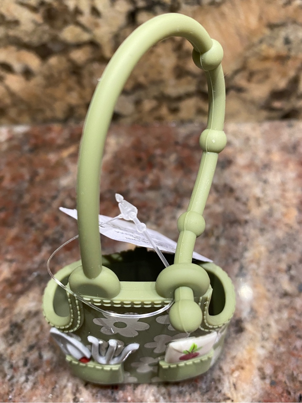 “GARDENING APRON” PocketBac Holder by B&BW in Daisy Green w/ Adjustable Snap NWT - Picture 6 of 12